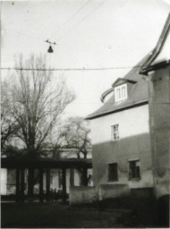 Stadtarchiv Weimar, 60 10-5/8, Blick vom Frankeschen Hof zum Goetheplatz, 1982