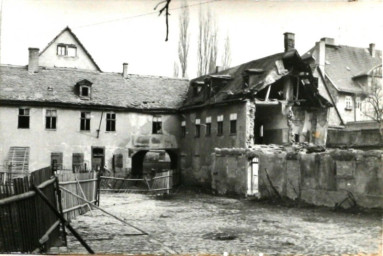 Stadtarchiv Weimar, 60 10-5/8, Blick in den Frankeschen Hof , 1984