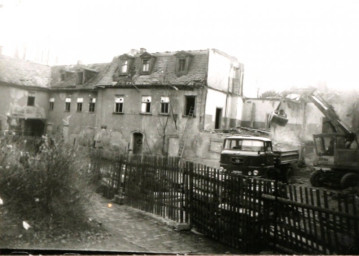 Stadtarchiv Weimar, 60 10-5/8, Blick in den Frankeschen Hof, 1984