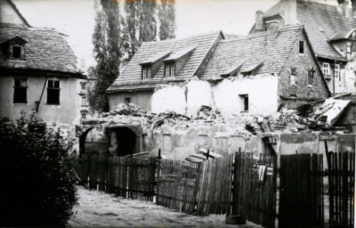 Stadtarchiv Weimar, 60 10-5/8, Blickin den Frankischen Hof, 1984