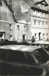 Stadtarchiv Weimar, 60 10-5/8, Blick in die Teichgasse , 1979