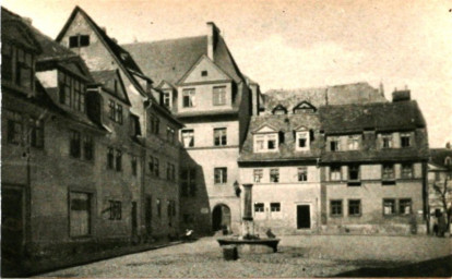 Stadtarchiv Weimar, 60 10-5/8, Blick auf denTeichplatz, um 1923