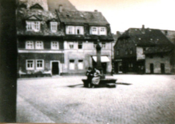 Stadtarchiv Weimar, 60 10-5/8, Blick in die Teichgasse, 1936