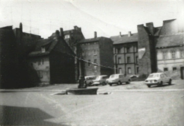 Stadtarchiv Weimar, 60 10-5/8, Blick auf den Teichplatz, 1985