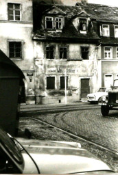 Stadtarchiv Weimar, 60 10-5/8, Blick auf Teichgasse 17, 1984