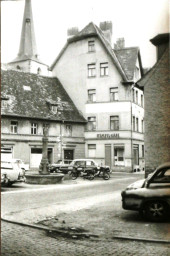 Stadtarchiv Weimar, 60 10-5/8, Blick auf den Teichplatz, 1979