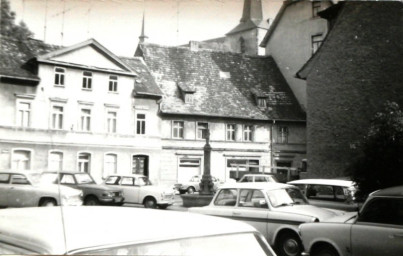 Stadtarchiv Weimar, 60 10-5/8, Blick auf den Teichplatz , 1979