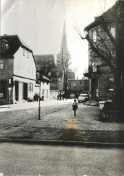 Stadtarchiv Weimar, 60 10-5/8, Blick vom Graben in die Teichgasse, um 1970