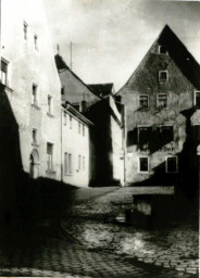 Stadtarchiv Weimar, 60 10-5/8, Blick in die Scherfgasse, ohne Datum