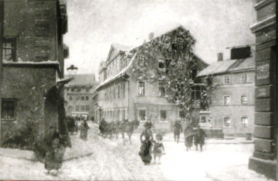 Stadtarchiv Weimar, 60 10-5/9, Blick in die Geleitstraße, um 1910