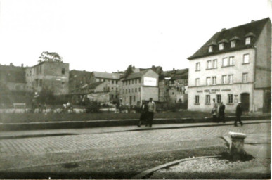 Stadtarchiv Weimar, 60 10-5/9, Blick über die Geleitstraße, um 1950