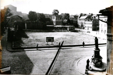 Stadtarchiv Weimar, 60 10-5/9, Blick auf der Geleitstraße, nach 1945