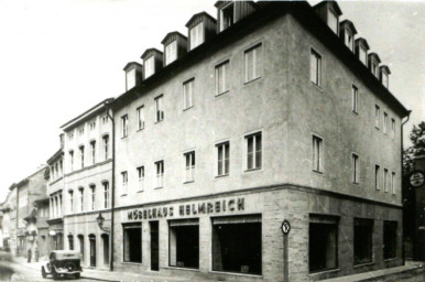 Stadtarchiv Weimar, 60 10-5/9, Blick in die Geleitstraße, 1938