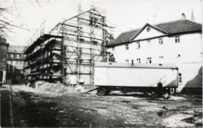 Stadtarchiv Weimar, 60 10-5/9, Blick in die Geleitstraße , 1984