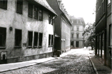 Stadtarchiv Weimar, 60 10-5/9, Blick in die Geleitstraße, um 1978