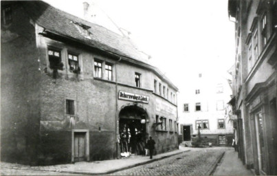 Stadtarchiv Weimar, 60 10-5/9, Blick in die Geleitstraße, um 1904