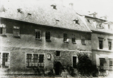 Stadtarchiv Weimar, 60 10-5/9, Blick in die Böttchergasse, um 1920