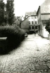 Stadtarchiv Weimar, 60 10-5/9, Blick in die Böttchergasse, 1980