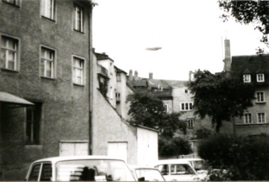 Stadtarchiv Weimar, 60 10-5/9, Blick in die Böttchergasse , 1980