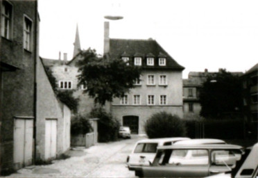 Stadtarchiv Weimar, 60 10-5/9, Blick in die Böttchergasse , 1980