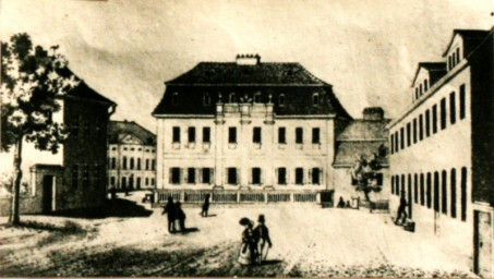 Stadtarchiv Weimar, 60 10-5/9, Blick auf die Esplanade (Zeichnung), ohne Datum