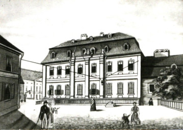 Stadtarchiv Weimar, 60 10-5/9, Blick auf die Esplanade (Zeichnung), ohne Datum