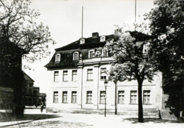 Stadtarchiv Weimar, 60 10-5/9, Blick von der Schillerstraße zum Wittumspalais, um 1910