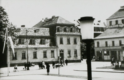 Stadtarchiv Weimar, 60 10-5/9, Blick auf den Theaterplatz , ohne Datum