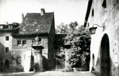 Stadtarchiv Weimar, 60 10-5/9, Am Palais 3 und 4, um 1950