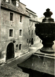 Stadtarchiv Weimar, 60 10-5/9, Blick auf den Durchgang Am Palais , ohne Datum