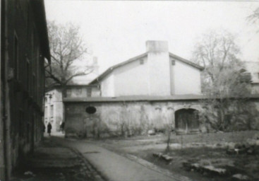 Stadtarchiv Weimar, 60 10-5/9, Blick auf den Zeughof, 1960