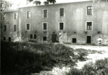 Stadtarchiv Weimar, 60 10-5/9, Blick auf den Zeughof, 1960