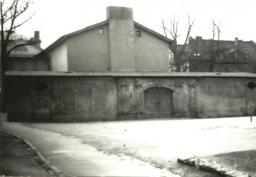 Stadtarchiv Weimar, 60 10-5/9, Blick auf den Zeughof, 1970