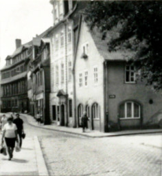 Stadtarchiv Weimar, 60 10-5/9, Blick in die Windischenstraße, 1970