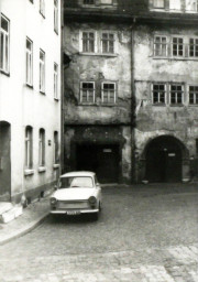 Stadtarchiv Weimar, 60 10-5/9, Blick auf den Platz Am Palais, 1985