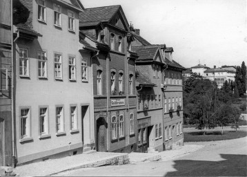 Stadtarchiv Weimar, 60 10-5/22, Blick auf die Häuser 1-9 am Kettenberg, vor 1936