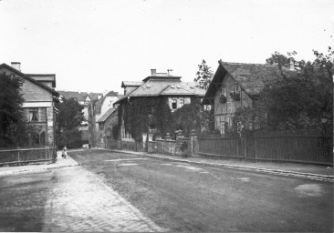 Stadtarchiv Weimar, 60 10-5/22, Blick in die Asbachstraße , vor 1936