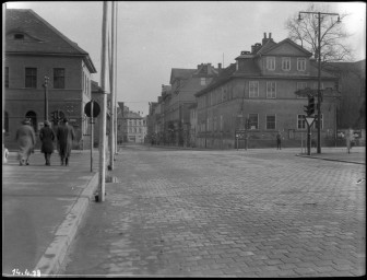 Stadtmuseum Weimar, Eichhorn 860 (K II 123 A), Blick vom Goetheplatz Richtung Norden, 1938