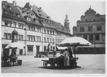 , 60 14 K1-134/3, Markt, um 1900