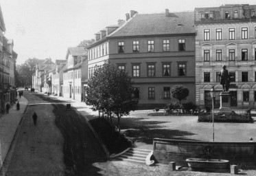 , 60 14 K1-22/2, Blick in die Marienstraße      , um 1898