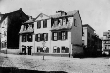 Stephan Liebig, 60 14 K1-63/1, Schillers Wohnhaus, um 1900