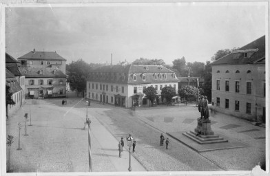 Stephan Liebig, 60 14 K2-199/3, Theaterplatz, vor 1907