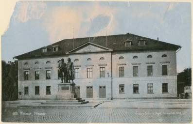 Stephan Liebig, 60 14 K2-203/4, Theaterplatz, um 1880