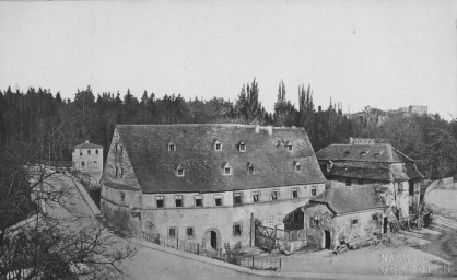 Stephan Liebig, 60 14 K2-263/2, Blick auf die Burgmühle, 1880