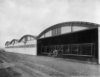 Stephan Liebig, 60 14 K2-270/1, Flugzeughallen, Flugplatz Weimar-Lindenberg     , 1911