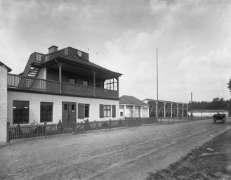 Stephan Liebig, 60 14 K2-271/1, Tower des Flugplatzes Weimar-Lindenberg     , um 1915