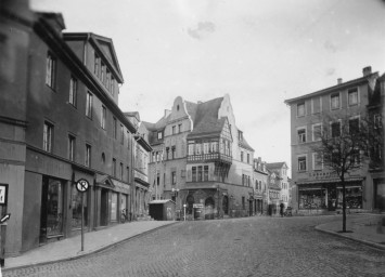 Stephan Liebig, 60 14 K2-325/1, Blick in die Breitenstraße (heutige Friedensstraße), um 1937