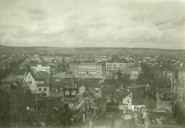 Stephan Liebig, 60 14 K2-338/2, Rollplatz Panoramablick über Weimar nach Norden, vor 1936