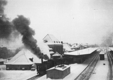 Stephan Liebig, 60 14 K2-364/2, Bahnhof, um 1943