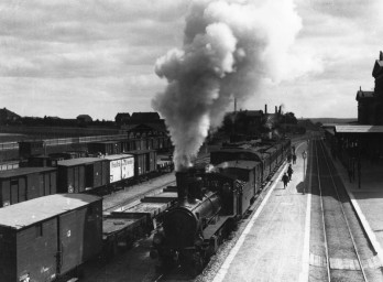 Stephan Liebig, 60 14 K2-364/4, Bahnhof, um 1900